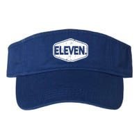 11th Birthday Of Boy Or Girl, 11 Years Old, Eleven Valucap Bio-Washed Visor