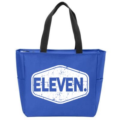 11th Birthday Of Boy Or Girl, 11 Years Old, Eleven Zip Tote Bag