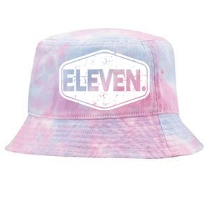 11th Birthday Of Boy Or Girl, 11 Years Old, Eleven Tie-Dyed Bucket Hat