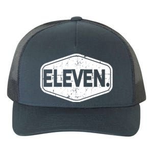 11th Birthday Of Boy Or Girl, 11 Years Old, Eleven Yupoong Adult 5-Panel Trucker Hat