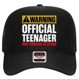 13 Birthday O.fficial Teenager 13yr Math 13th Birthday High Crown Mesh Back Trucker Hat