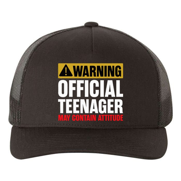 13 Birthday O.fficial Teenager 13yr Math 13th Birthday Yupoong Adult 5-Panel Trucker Hat