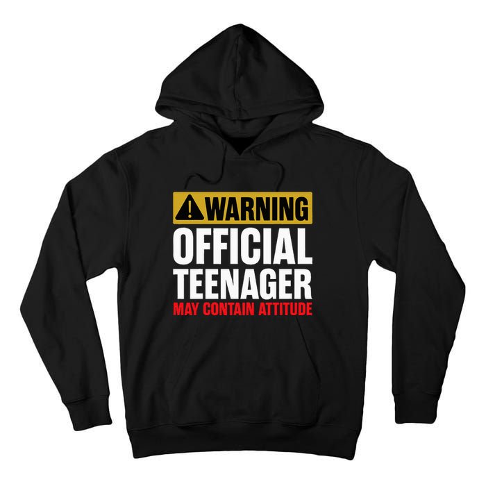 13 Birthday O.fficial Teenager 13yr Math 13th Birthday Tall Hoodie