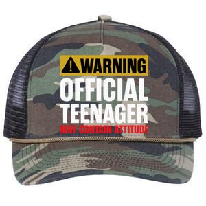 13 Birthday O.fficial Teenager 13yr Math 13th Birthday Retro Rope Trucker Hat Cap