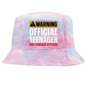 13 Birthday O.fficial Teenager 13yr Math 13th Birthday Tie-Dyed Bucket Hat