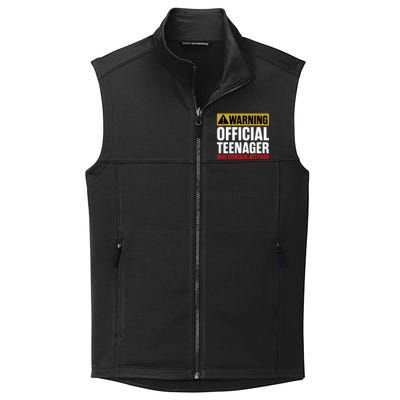 13 Birthday O.fficial Teenager 13yr Math 13th Birthday Collective Smooth Fleece Vest