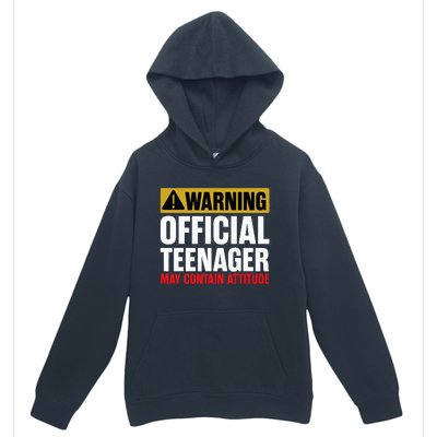 13 Birthday O.fficial Teenager 13yr Math 13th Birthday Urban Pullover Hoodie