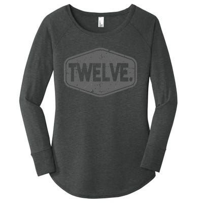 12th Birthday of 12 years old twelve Women's Perfect Tri Tunic Long Sleeve Shirt