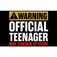 13 Birthday Official Teenager 13yr Math 13th Birthday Bumper Sticker