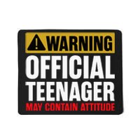 13 Birthday Official Teenager 13yr Math 13th Birthday Mousepad