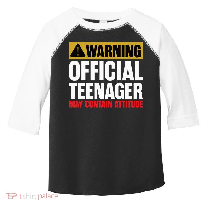 13 Birthday Official Teenager 13yr Math 13th Birthday Toddler Fine Jersey T-Shirt