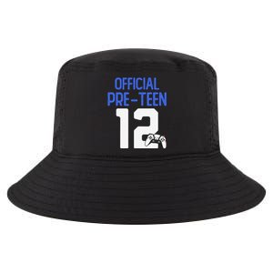 12th Birthday Party Pre Teen 12 Years Old Cool Comfort Performance Bucket Hat