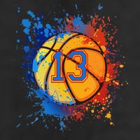 13th Birthday Party Thirteen 13 Year Old Basketball Bday 11oz C Handle Ceramic Mug