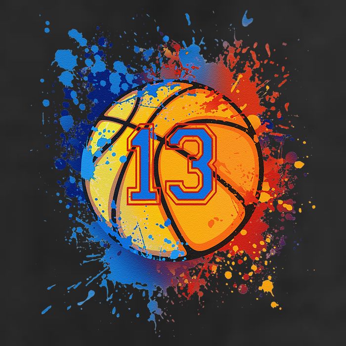 13th Birthday Party Thirteen 13 Year Old Basketball Bday 11oz C Handle Ceramic Mug