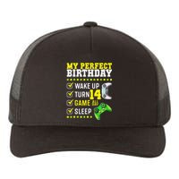 14th Birthday Party Perfect For Gamer 14 Years Olds Yupoong Adult 5-Panel Trucker Hat