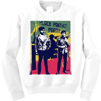 1966 Black P.Anthers Party Self Defense Kids Sweatshirt