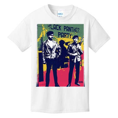 1966 Black P.Anthers Party Self Defense Kids T-Shirt