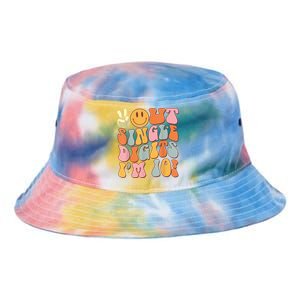 10th Birthday Peace Out Single Digit IM 10 Party Tie Dye Newport Bucket Hat