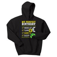 13th Birthday Party Perfect For Gamer 13 Years Old Kids Hoodie