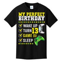 13th Birthday Party Perfect For Gamer 13 Years Old Kids T-Shirt