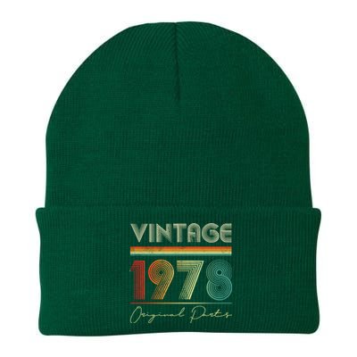 1978 Birthday Retro Original Parts 45th Birthday Knit Cap Winter Beanie