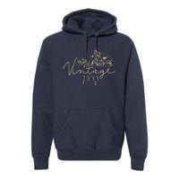 1933 Birthday Retro Original Parts 90th Birthday Premium Hoodie