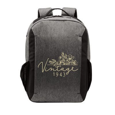 1943 Birthday Retro Original Parts 80th Birthday Vector Backpack