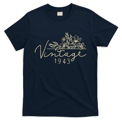 1943 Birthday Retro Original Parts 80th Birthday T-Shirt