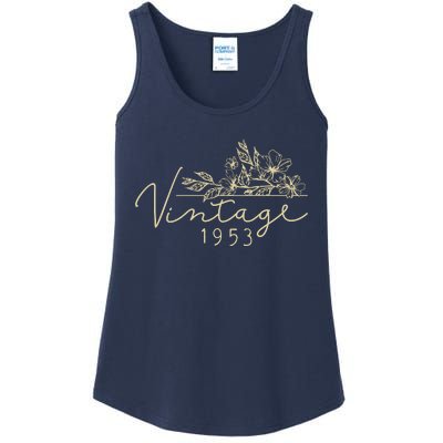 1953 Birthday Retro Original Parts 70th Birthday Ladies Essential Tank