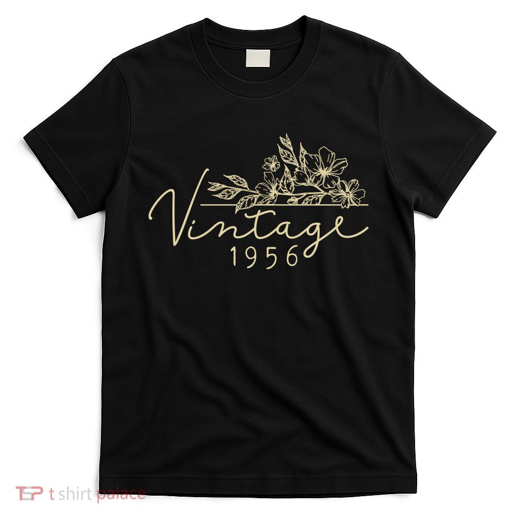 1956 Birthday Retro Original Parts 67th Birthday T-Shirt