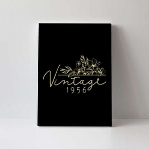 1956 Birthday Retro Original Parts 67th Birthday Canvas