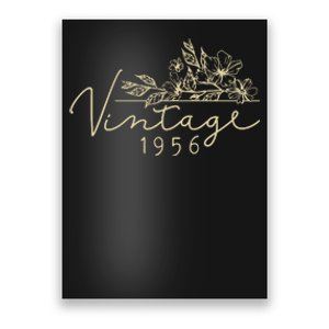 1956 Birthday Retro Original Parts 67th Birthday Poster