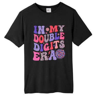 10th Birthday Retro In My Double Digits Era Tall Fusion ChromaSoft Performance T-Shirt