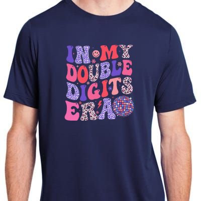 10th Birthday Retro In My Double Digits Era Adult ChromaSoft Performance T-Shirt