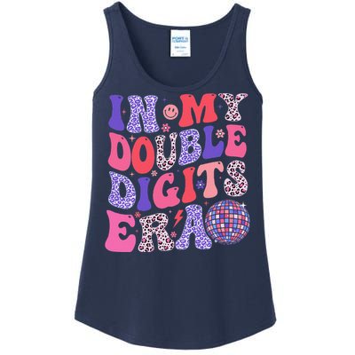 10th Birthday Retro In My Double Digits Era Ladies Essential Tank