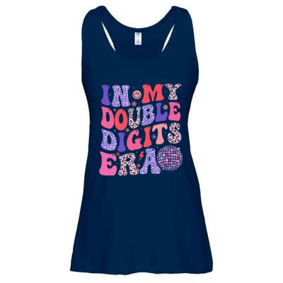 10th Birthday Retro In My Double Digits Era Ladies Essential Flowy Tank