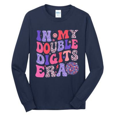 10th Birthday Retro In My Double Digits Era Tall Long Sleeve T-Shirt