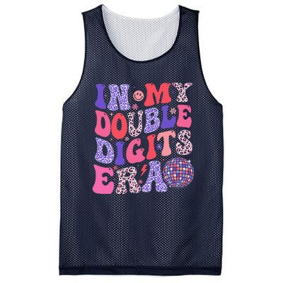 10th Birthday Retro In My Double Digits Era Mesh Reversible Basketball Jersey Tank