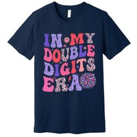 10th Birthday Retro In My Double Digits Era Premium T-Shirt