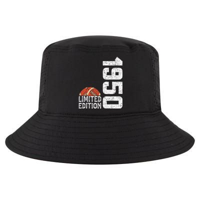 1950 Birthday Rugby Limited Edition Born In 1950 Cool Comfort Performance Bucket Hat