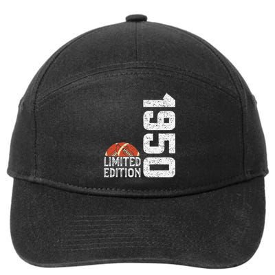 1950 Birthday Rugby Limited Edition Born In 1950 7-Panel Snapback Hat