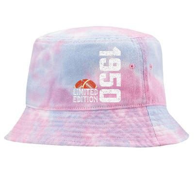 1950 Birthday Rugby Limited Edition Born In 1950 Tie-Dyed Bucket Hat