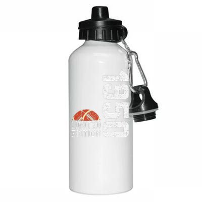 1950 Birthday Rugby Limited Edition Born In 1950 Aluminum Water Bottle 