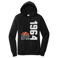 1964 Birthday Rugby Limited Edition Born In 1964 Women's Pullover Hoodie