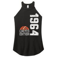 1964 Birthday Rugby Limited Edition Born In 1964 Women's Perfect Tri Rocker Tank