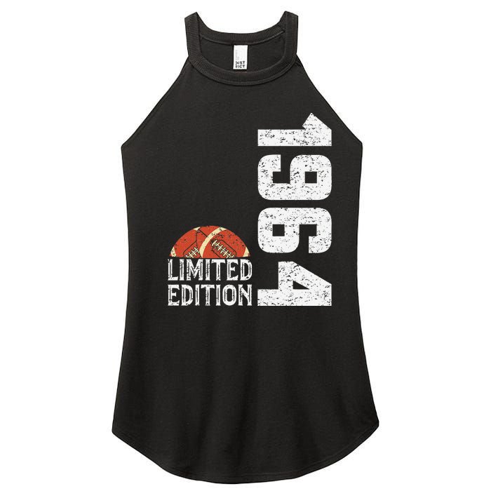 1964 Birthday Rugby Limited Edition Born In 1964 Women's Perfect Tri Rocker Tank