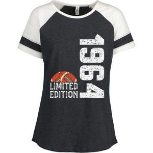 1964 Birthday Rugby Limited Edition Born In 1964 Enza Ladies Jersey Colorblock Tee