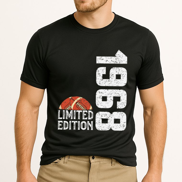 1968 Birthday Rugby Limited Edition Born In 1968 Cooling Performance Crew T-Shirt
