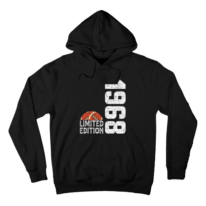 1968 Birthday Rugby Limited Edition Born In 1968 Hoodie