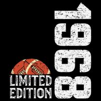 1968 Birthday Rugby Limited Edition Born In 1968 Sweatshirt